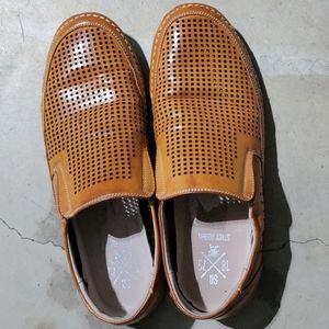 Dark Tan Stacy Adams Size 11 Loafers